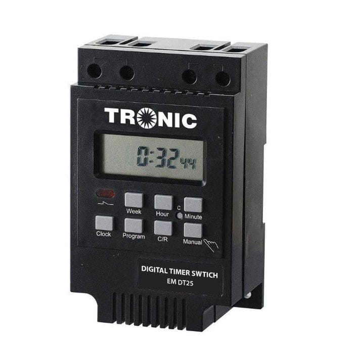 Programmable digital timer switch for appliances